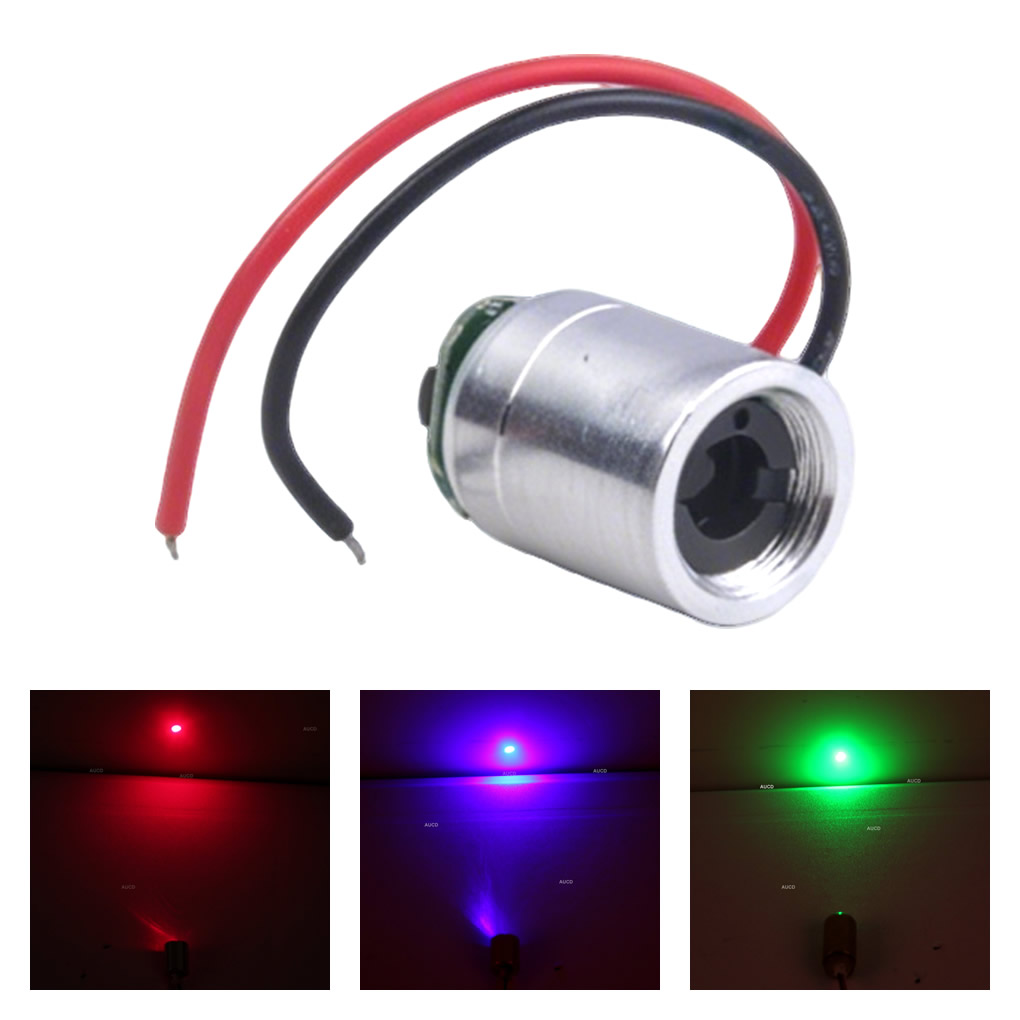 Industrial Laser Systems - Φ12x15mm DC 5V 赤-100mW 緑-50mW 青-100mW