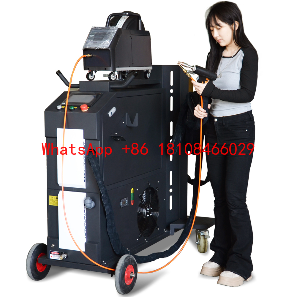 Industrial Handheld Laser Welding Machine - ヘビーデューティー3000W水冷式ファイバーレーザー溶接機、産業製造用CNCハンドヘルド金属レーザー溶接機