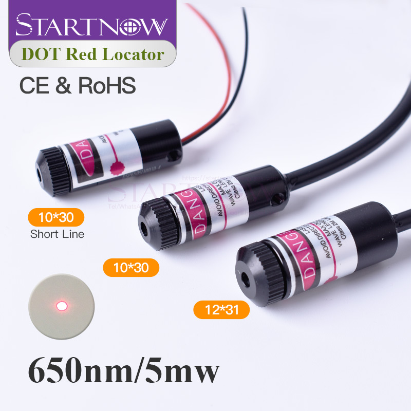 Industrial Laser Systems - レーザードット赤色位置決め650nm 5mw集束可能ビームダイオードレーザードットモジュール赤色ロケーターレーザーマーキング彫刻機部品用