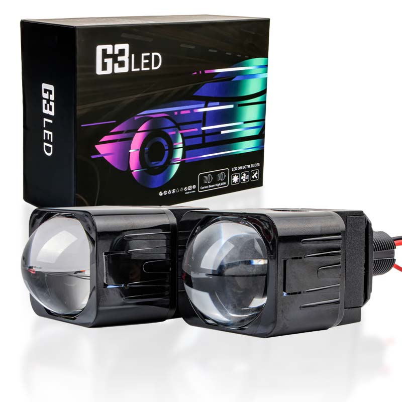 Industrial Laser Systems - マトリックスLEDヘッドライトモジュール,フォグライト電球,プロジェクターレンズ,非破壊設置,h4,h7,9005, 9006, 1.5インチ