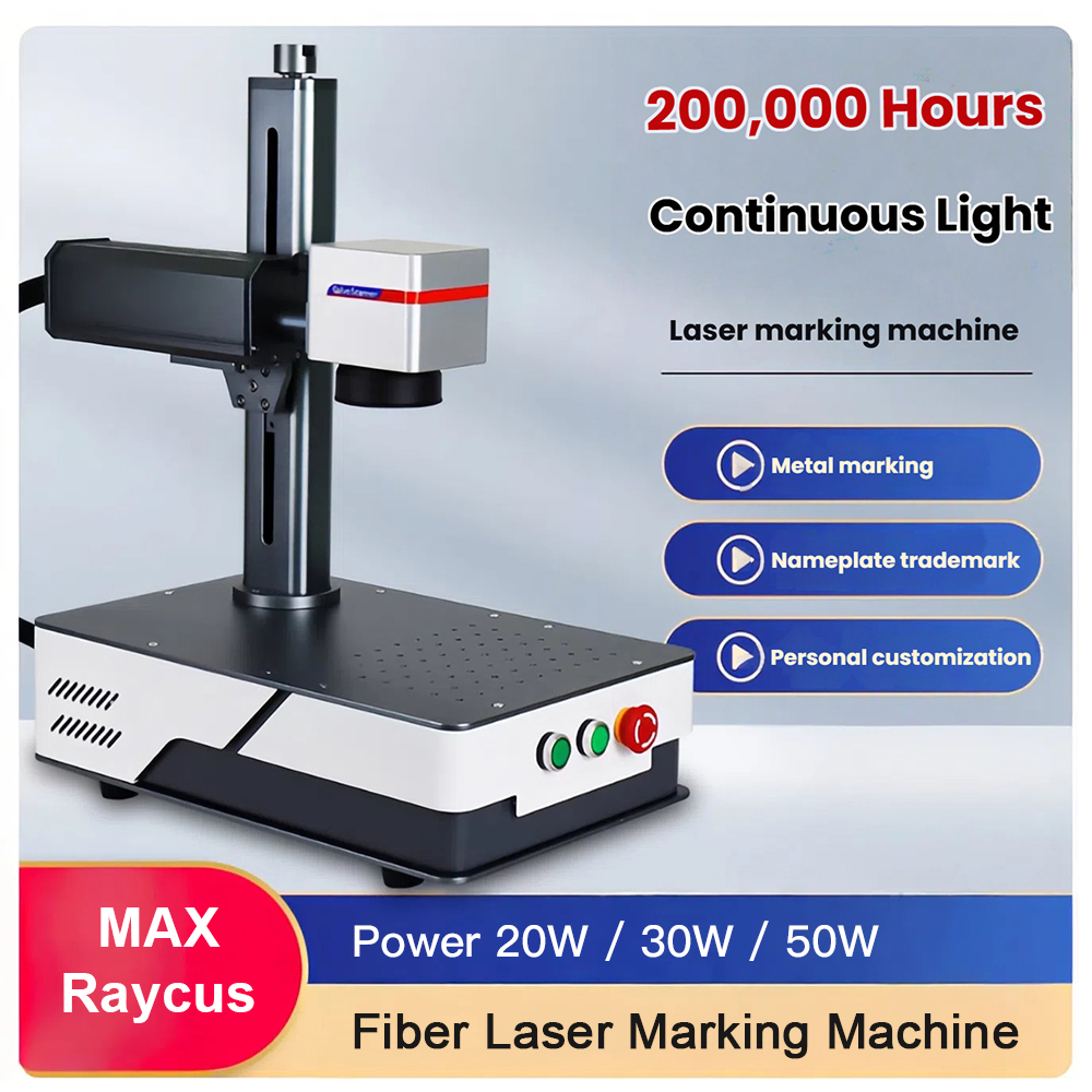Fiber Laser Source 20W - WaveTopSign 20W 30W ファイバーレーザーマーキングマシン 高速ガルボヘッドセット RC1001