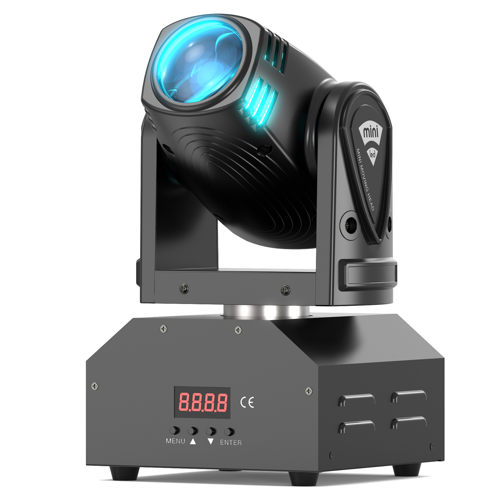 Laser Power Supply 60W - U'King 100Wビームムービングヘッドライト ミニRGBW 4in1 LEDビームステージライト DMX512サウンドアクティブエフェクト