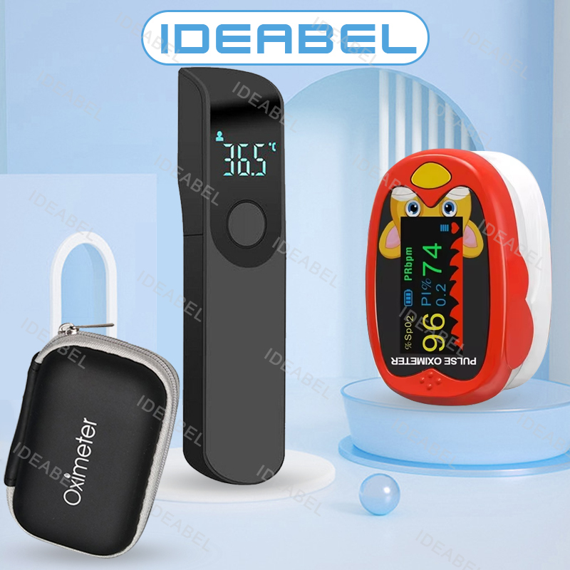 Industrial Laser Temperature - USB 酸素濃度計指医療赤外線額温度計デジタル非接触レーザー家庭用 LCD ベビー大人発熱幼児