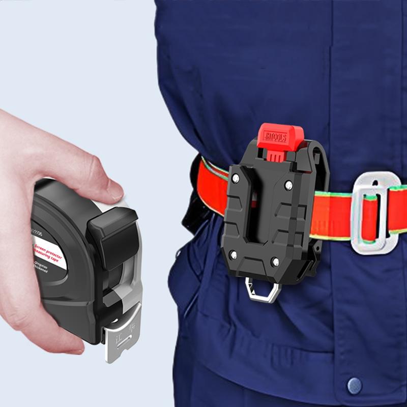 Industrial Laser Tape Measure - ユニバーサル巻尺クイックハンギングベルトクリップデジタル測定テープ用レーザーマンギフト巻尺クイックハンギングベルトクリップ