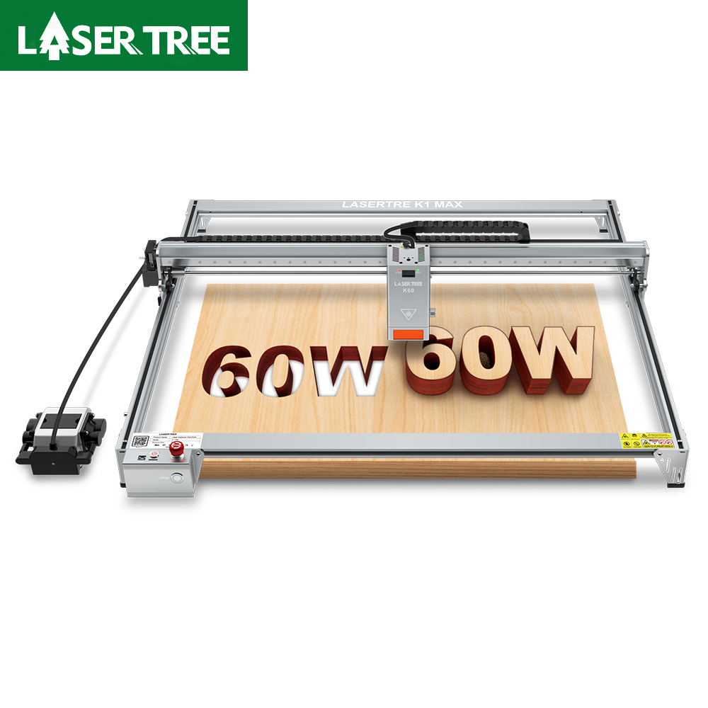 Laser Power Supply 60W - レーザーツリー-レーザー彫刻および切断機,60wモジュール,エアポンプ,ハニカムパネル,作業領域80x60