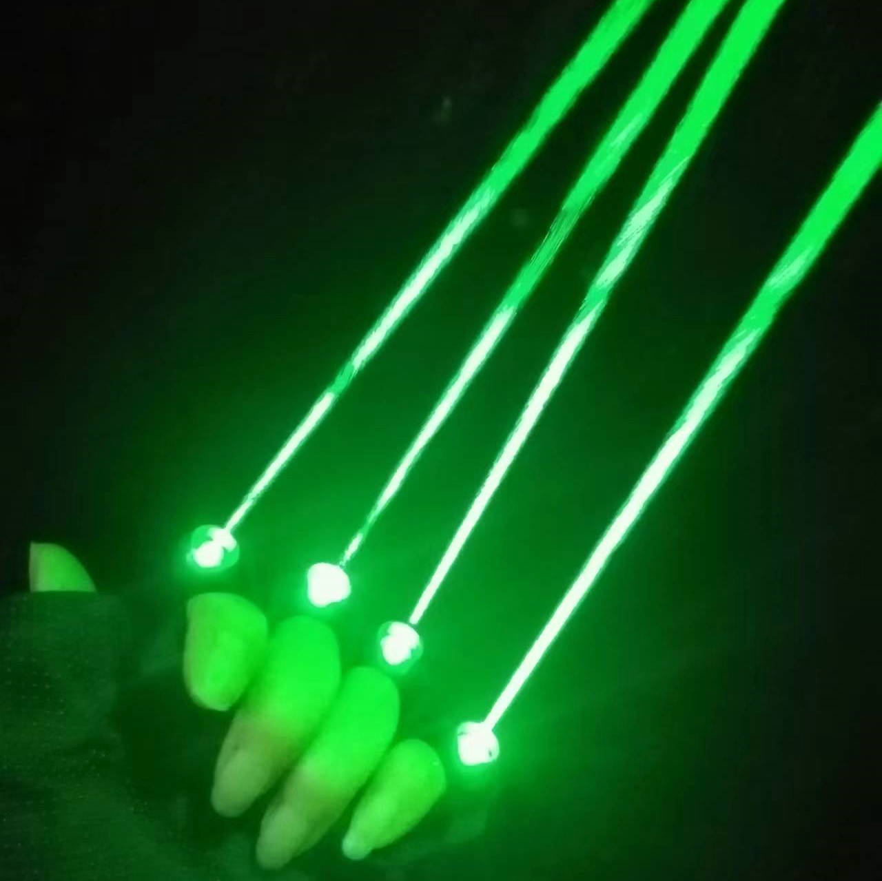 Industrial Laser Systems - ステージパフォーマンス用グリーンレーザーグローブ、レーザーモジュール40レーザーグローブ、DJクラブパーティー用の赤いマルチビームグローブ、2 in 1、650nm