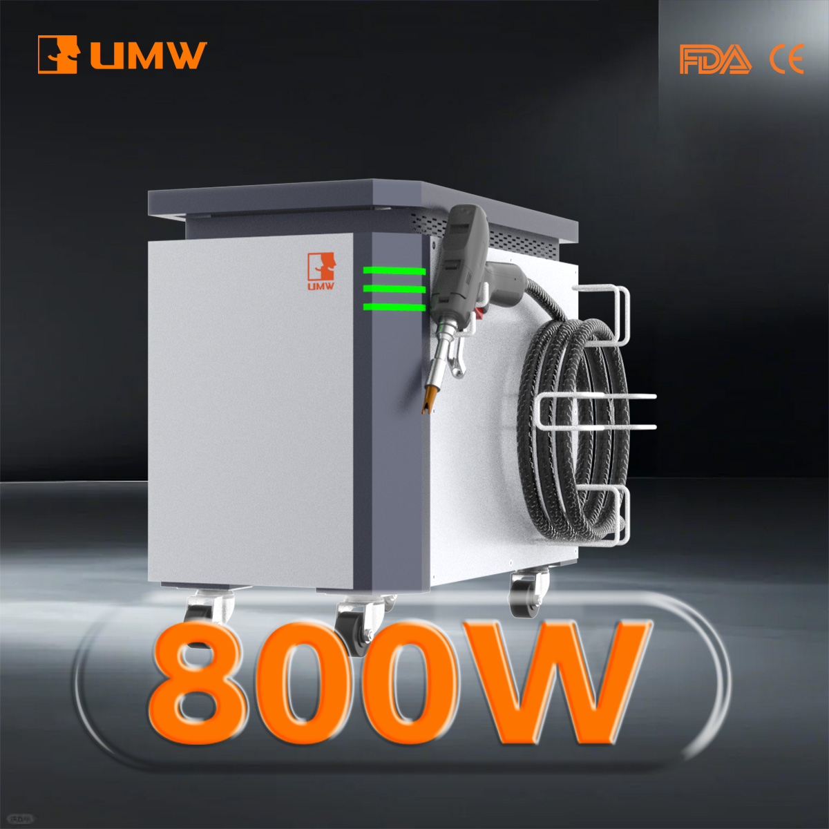 Industrial Handheld Laser Welding Machine - ハンドヘルド800Wファイバーレーザー溶接機 金属工業用4-in-1溶接・切断・洗浄機 エアー冷却システム付き