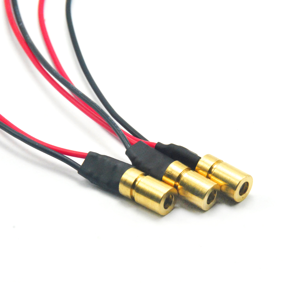 Industrial Laser Systems - 3/5/10 個ミニ 405nm 5mW ドットフォーカス可能バイオレット/ブルーレーザーダイオードモジュール 3V-5V
