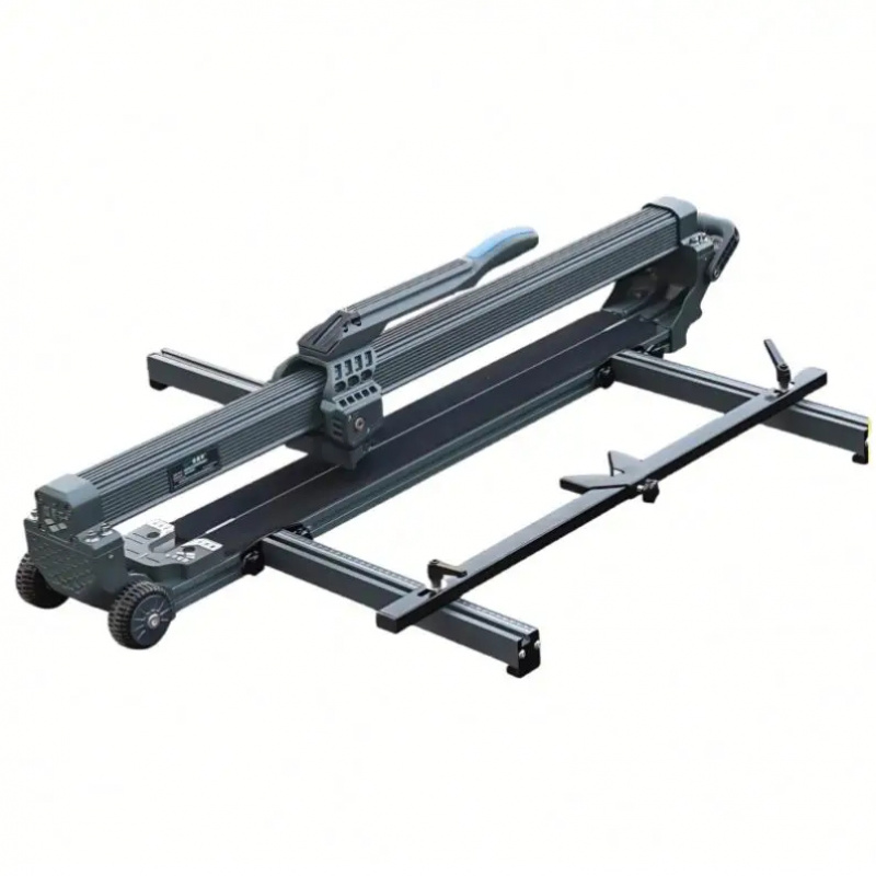 Industrial Grade Laser Cutter - ポータブル手動式機械1200mm工業用タイル・石材カッター、大理石スラブ切断用レーザー位置決め機能付き