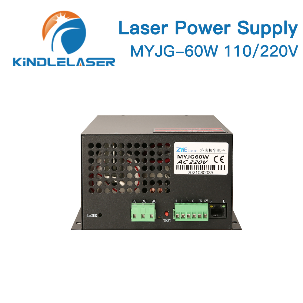 Kindlelaser-co2レーザー電源,60w,MYJG - Laser Power Supply 60W のレビューと価格