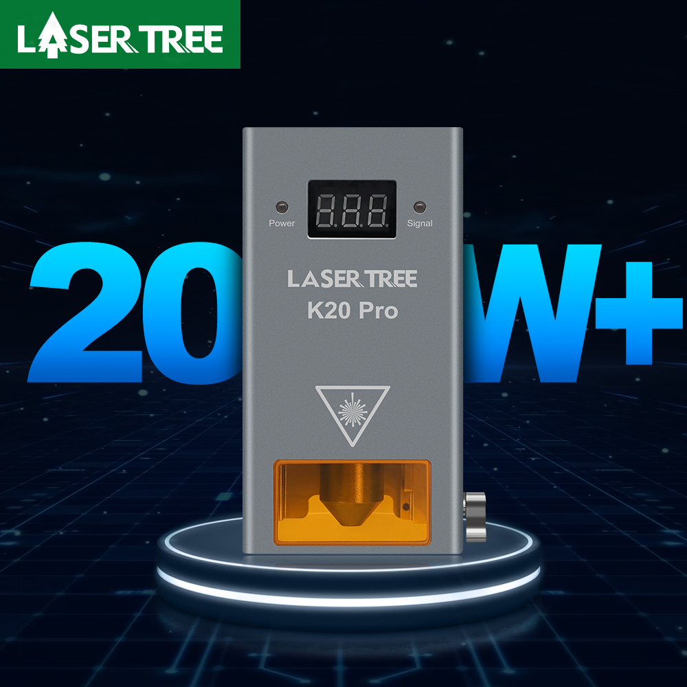 LASER TREE K20 20 ワット光出力レーザーヘッ - Fiber Laser Source 20W のレビューと価格