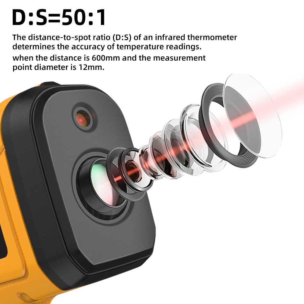 BSIDE -50 〜 1400C 赤外線温度計プロフェッシ - Industrial Laser Temperature のレビューと価格