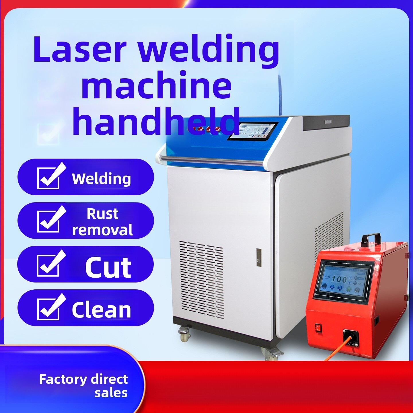 ハンドヘルド型産業用全自動4in1ステンレス鋼金属切断スポッ - Industrial Handheld Laser Welding Machine のレビューと価格