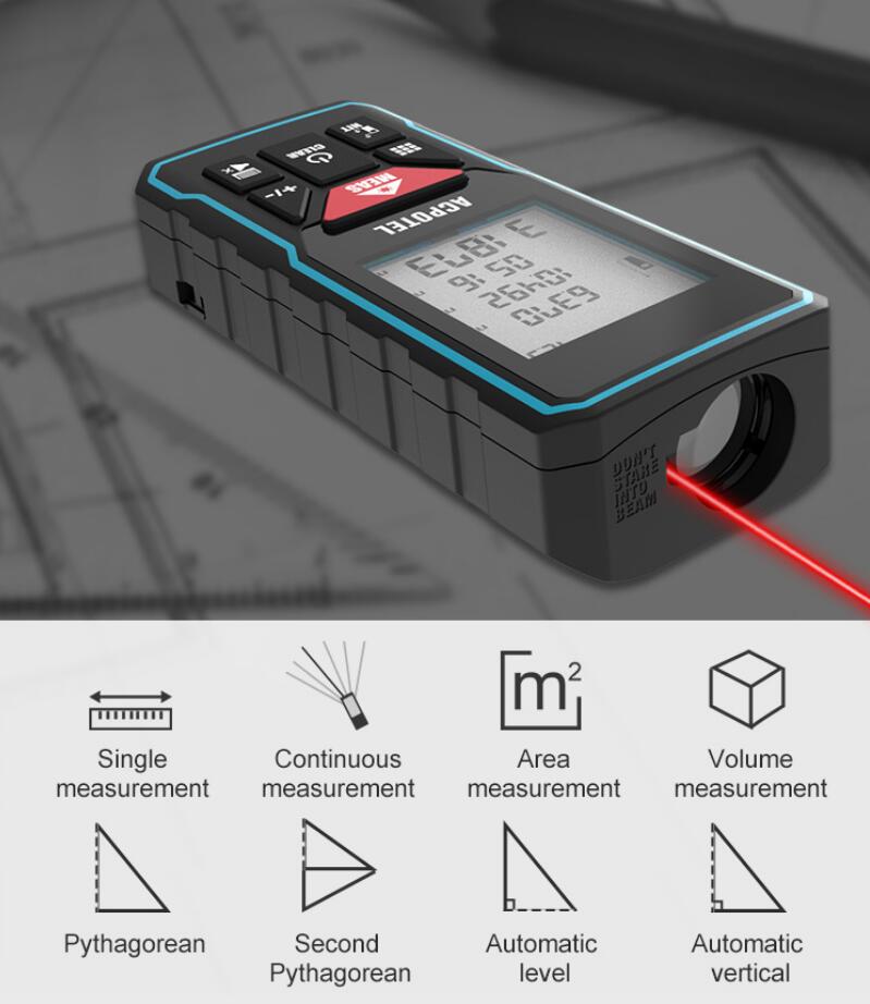 Mileseey X5 X6 新型レーザー距離計ツール 距離 - Industrial Laser Tape Measure のレビューと価格