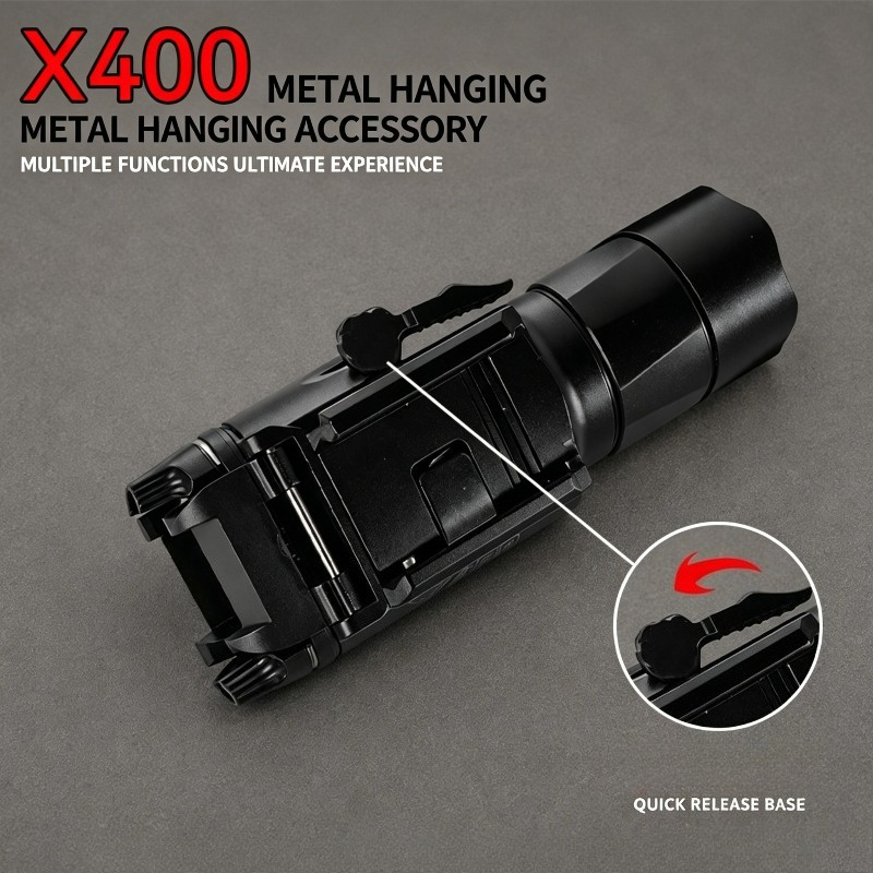 X400U 合金戦術懐中電灯レールホルダーレッドグリーンレー - Industrial Laser Systems のレビューと価格