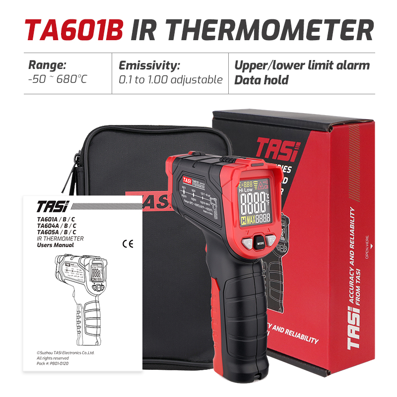 TASI TA601A、TA601B、TA601C 赤外線温 - Industrial Laser Temperature のレビューと価格