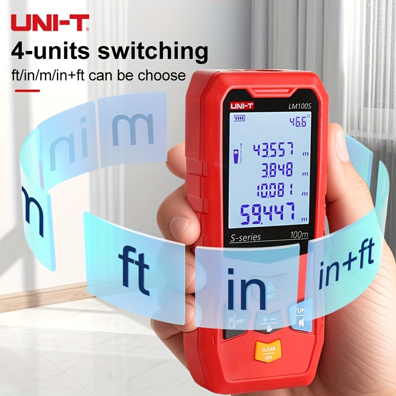UNIT レーザー距離計 LM40S/60S/100S 40 - Industrial Laser Tape Measure のレビューと価格