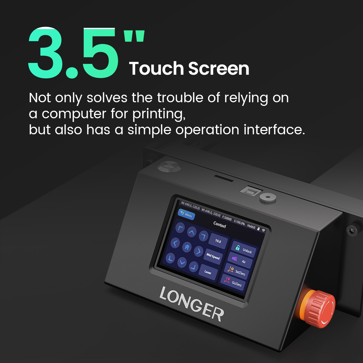 LONGERスマートレーザーカッター＆彫刻機 20W 10W - Industrial Grade Laser Cutter のレビューと価格
